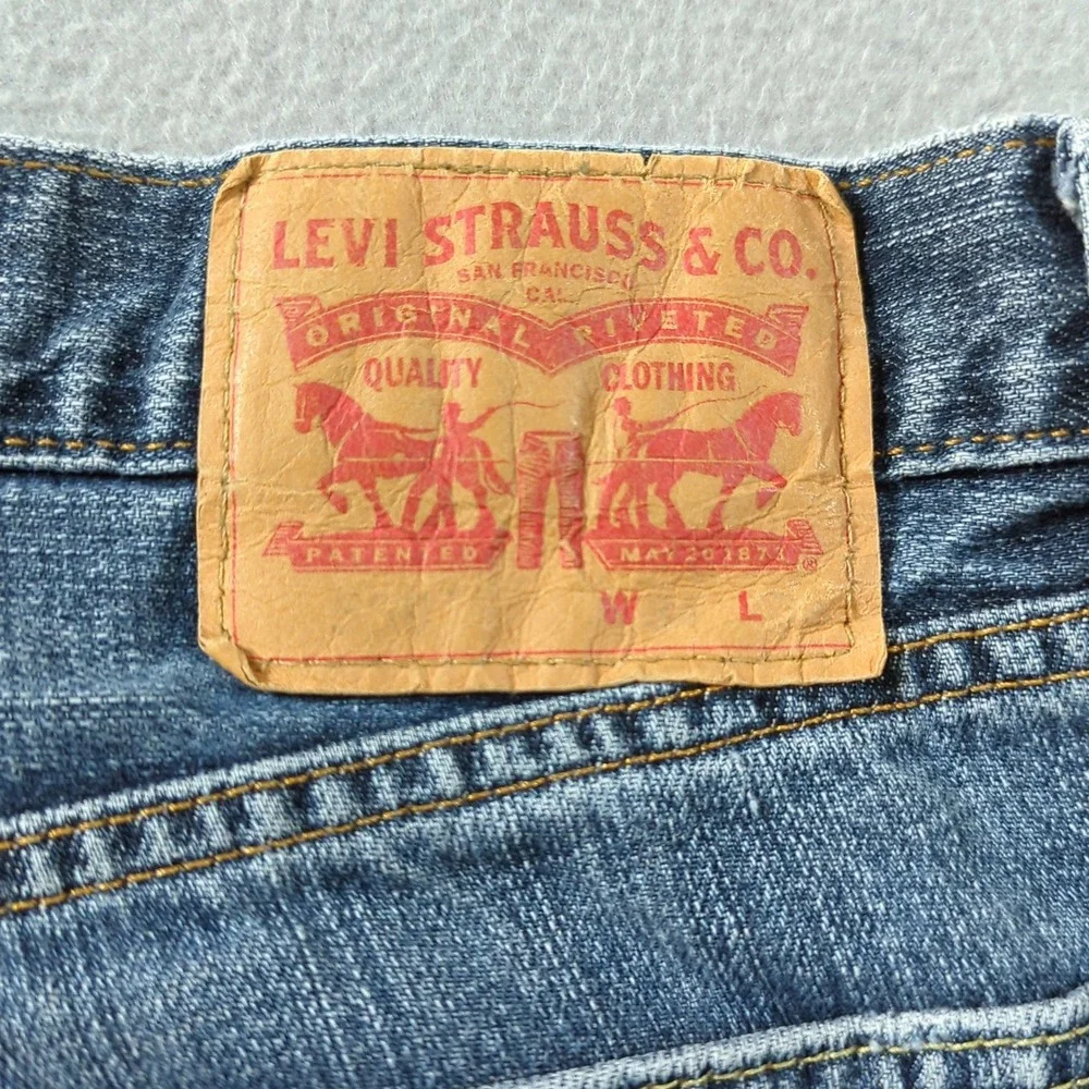 Levis 559 Relaxed Straight Leg Jeans‎ Mens 34x32 Blue Denim Medium Wash
